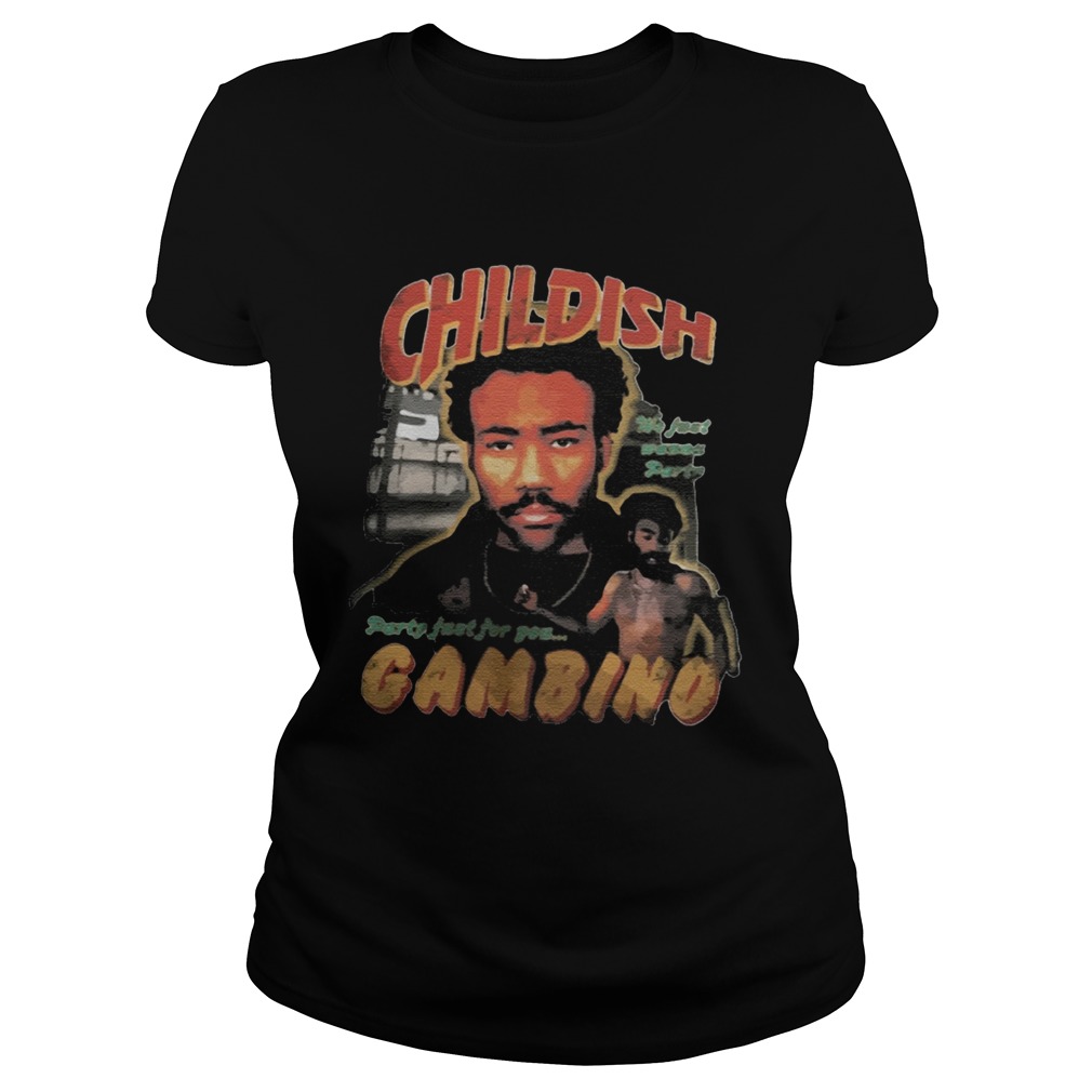 Childish Gambino Party Just For Pets Classic Ladies