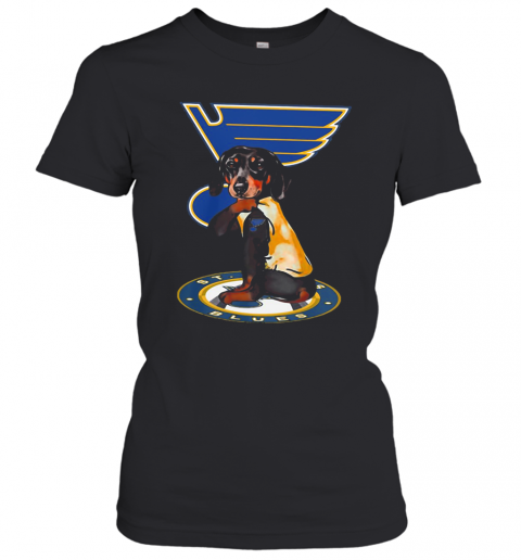 Dachshund St. Louis Blue T-Shirt Classic Women's T-shirt