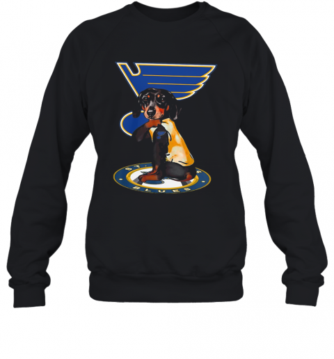 Dachshund St. Louis Blue T-Shirt Unisex Sweatshirt