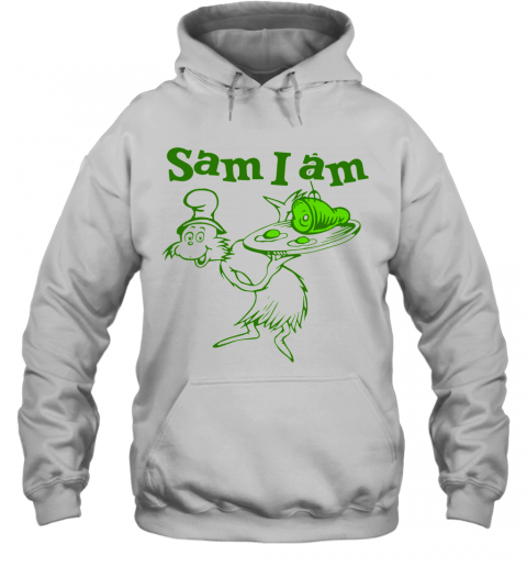 Dr Seuss Sam I Am Green Eggs And Ham T-Shirt Unisex Hoodie