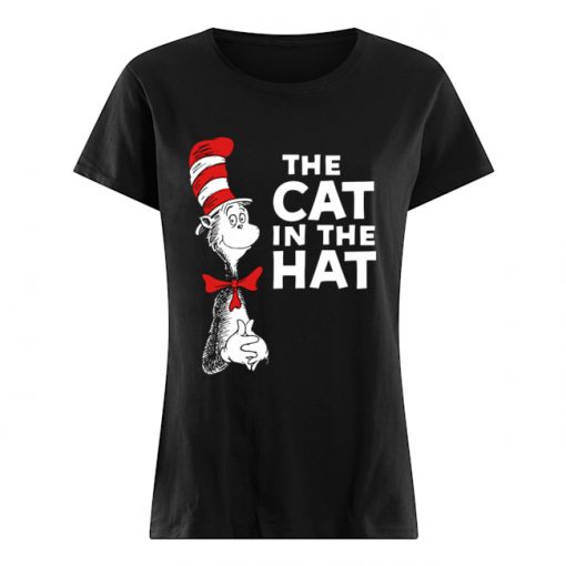 Dr Seuss The Cat In The Hat  Classic Women's T-shirt