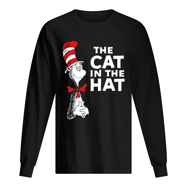 Dr Seuss The Cat In The Hat Long Sleeved T-shirt 