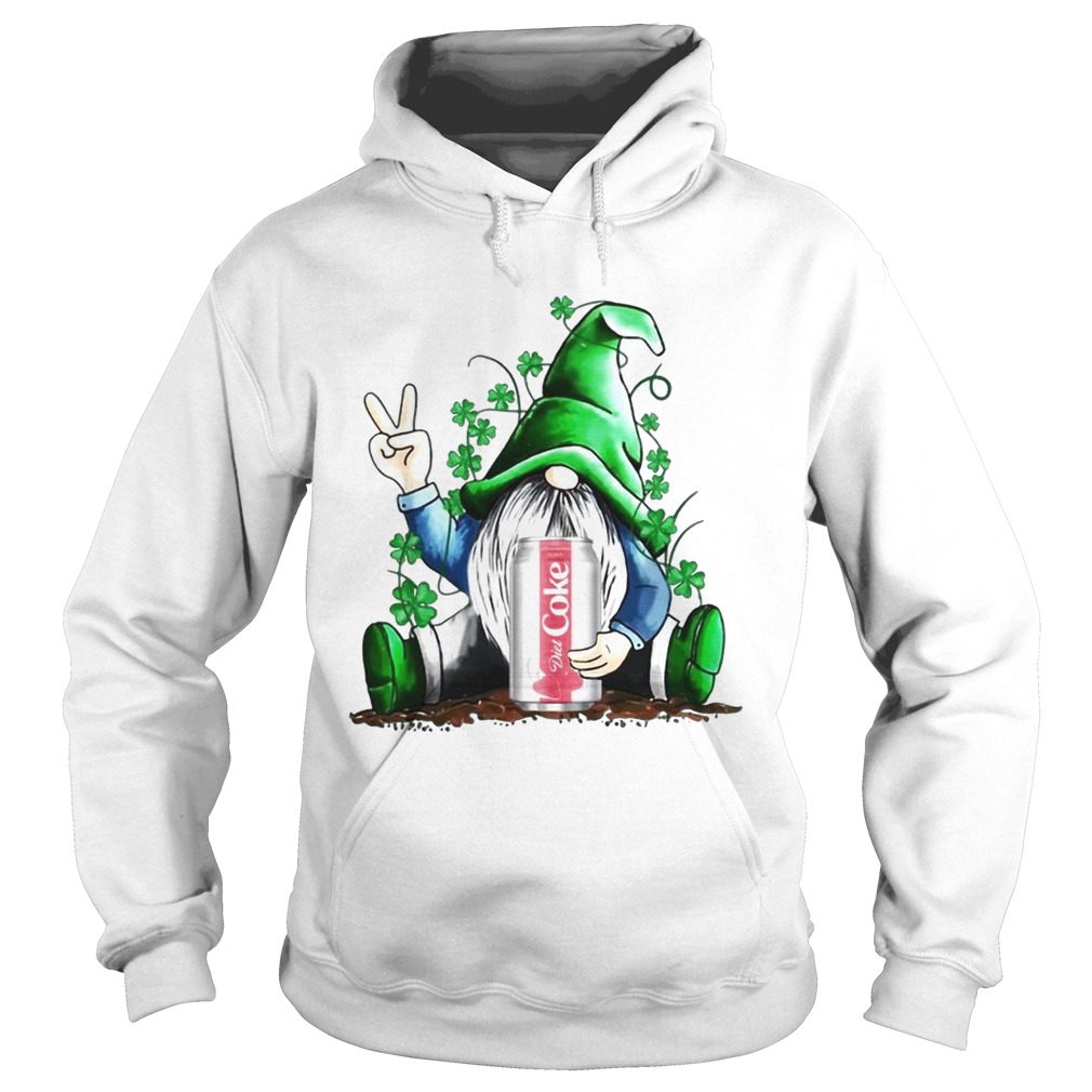 Gnomie hug Diet Coke St Patricks day Hoodie