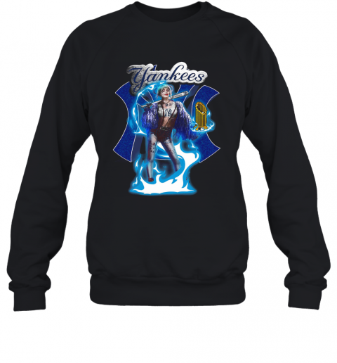 Harley Quinn New York Yankees T-Shirt Unisex Sweatshirt