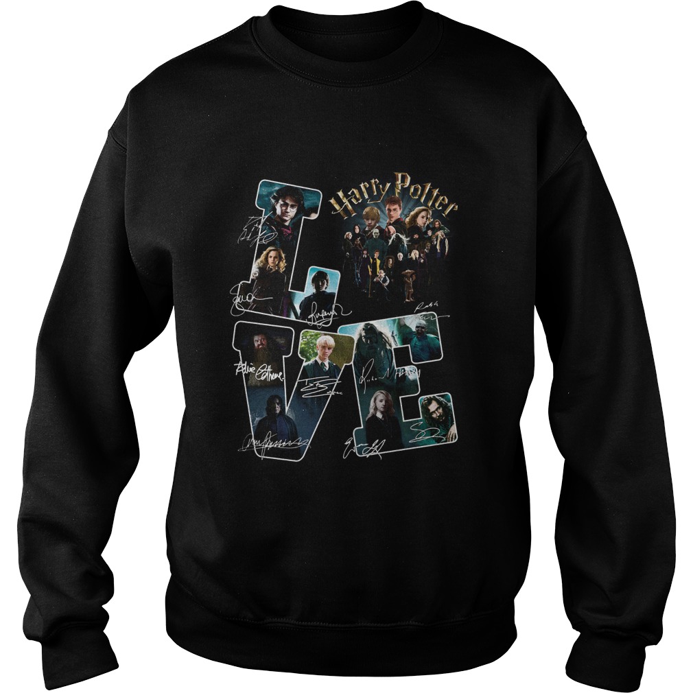 Harry Potter Love Signatures Sweatshirt
