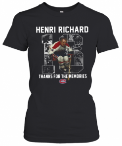 Henri Richard 16 Thanks For Time The Memories T-Shirt Classic Women's T-shirt