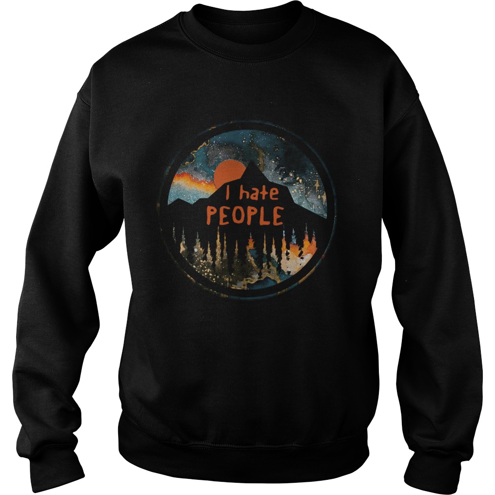 I Hate People Sunset Sweatshirt