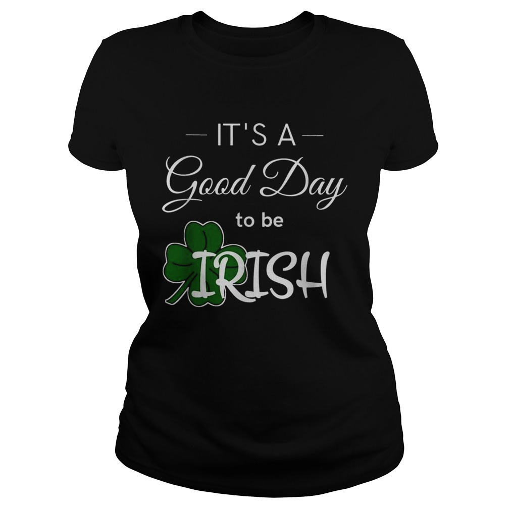 Its a good day to be Irish weis Unisex Jersey Classic Ladies