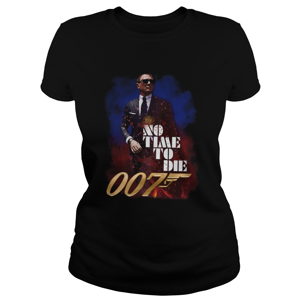 Jame Bond No Time To Die 007 Classic Ladies