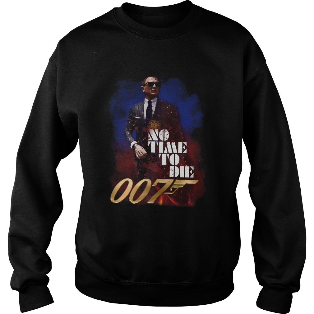Jame Bond No Time To Die 007 Sweatshirt