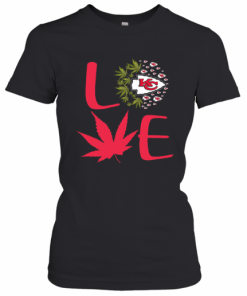 Kansas City Chiefs Love Weed T-Shirt Classic Women's T-shirt