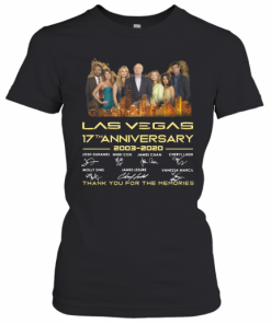 Las Vegas 17Th Anniversary 2003 2020 Signatures Thank You For The Memories T-Shirt Classic Women's T-shirt