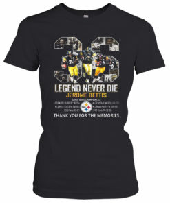 Legend Never Die Jerome Bettis 36 Pittsburgh Steelers T-Shirt Classic Women's T-shirt