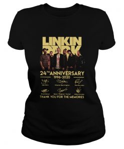 Linkin Park 24th Anniversary 1962 2020 Thank You For The Memories  Classic Ladies