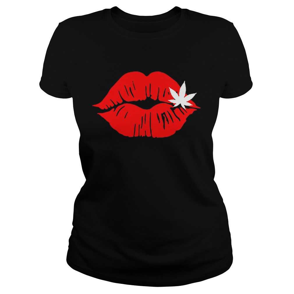 Lip Cannabis weed Classic Ladies