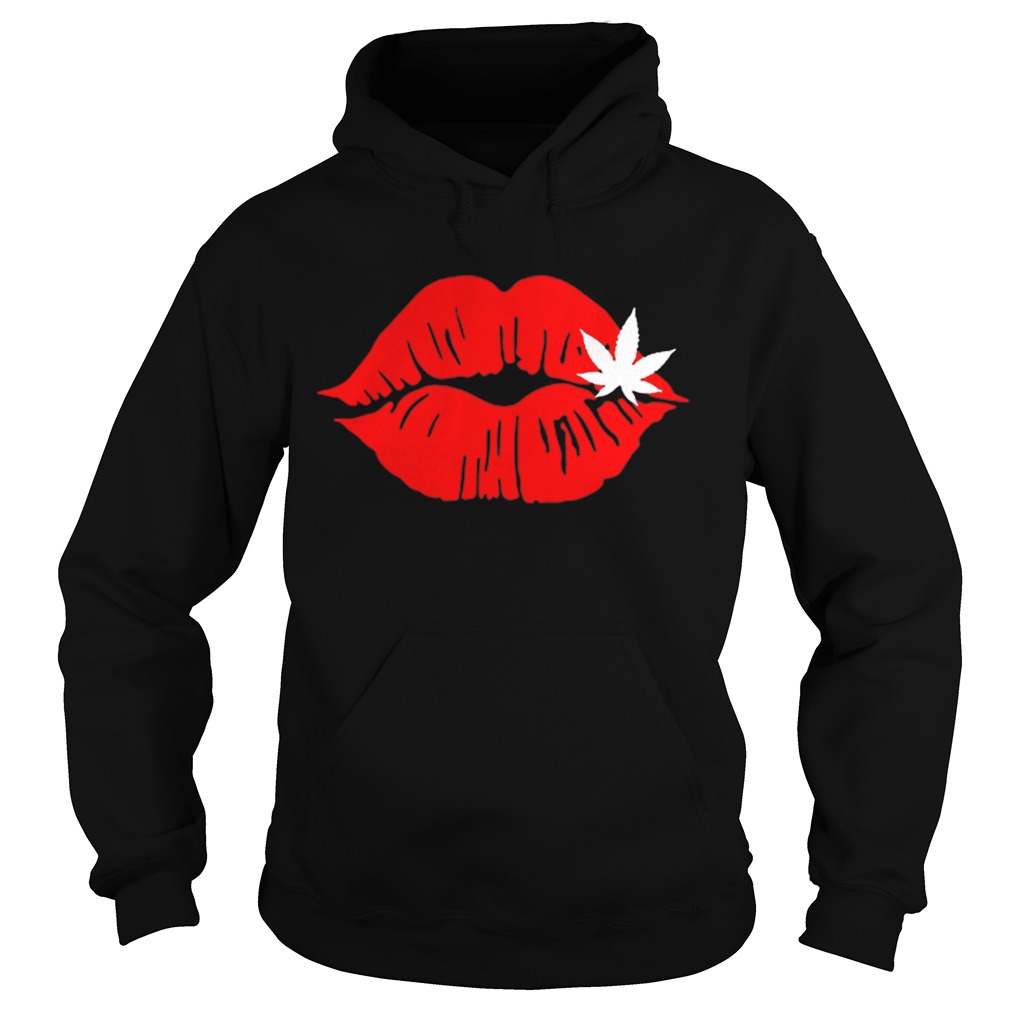 Lip Cannabis weed Hoodie