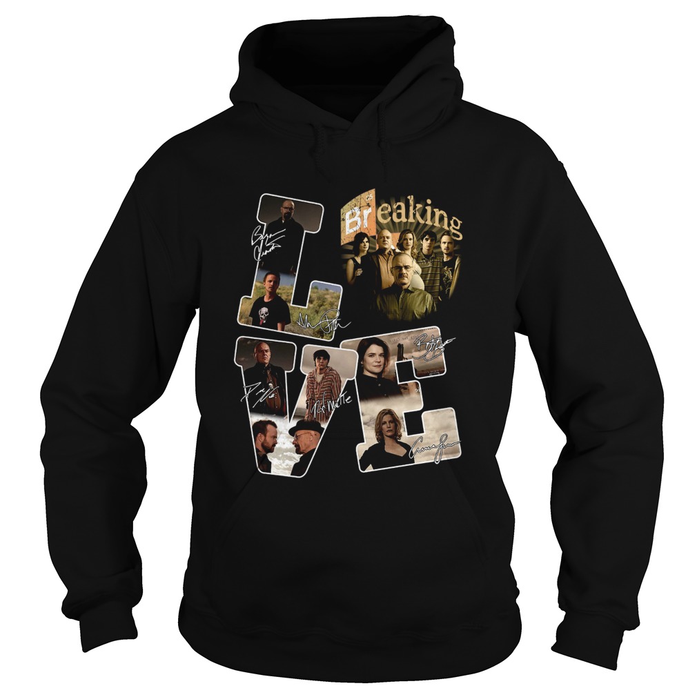 Love Breaking Bad Signatures Hoodie
