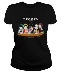 Mashup Heroes Characters Anime Eat Together  Classic Ladies