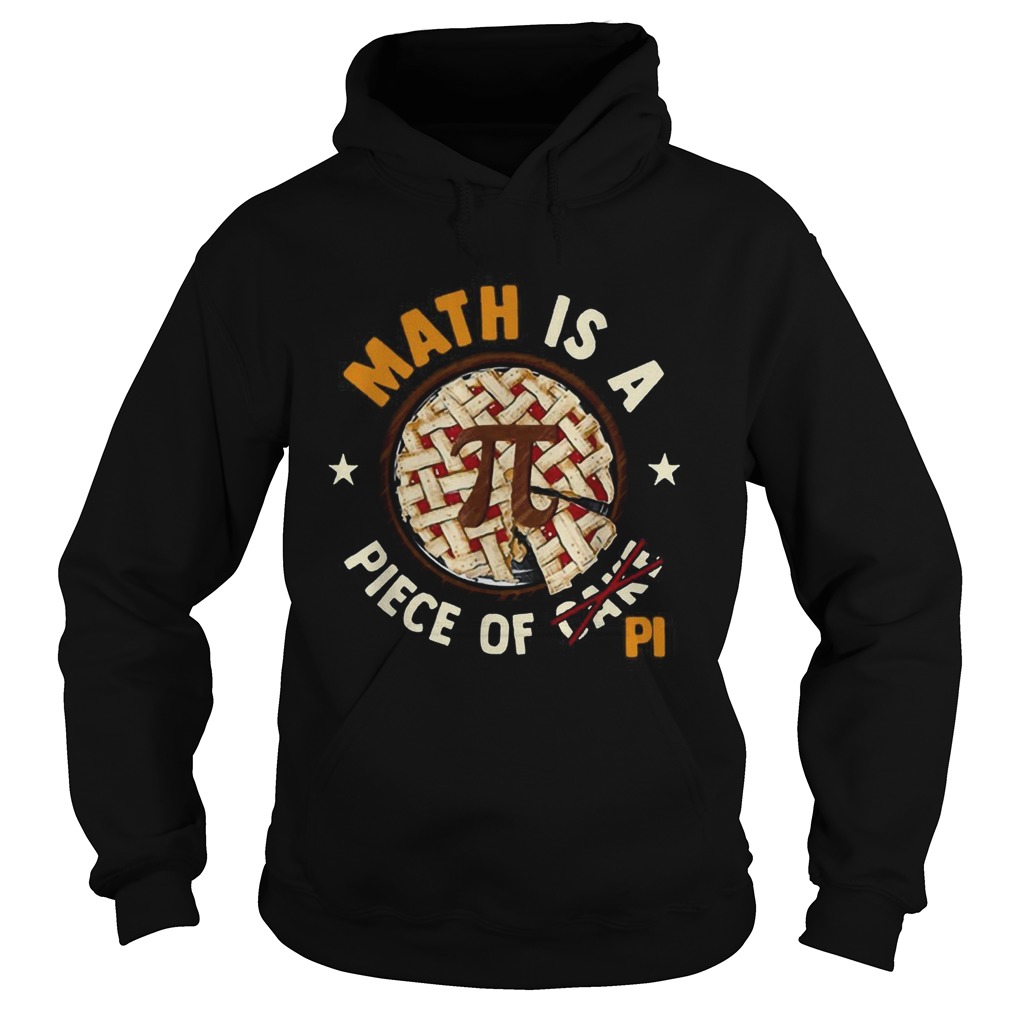 Math Is A Piece Of Cake Apple Pi Happy Pi Day 2020 Hoodie