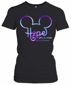 Mickey Hope For A Cure Epilepsy Awareness T-Shirt Classic Women's T-shirt