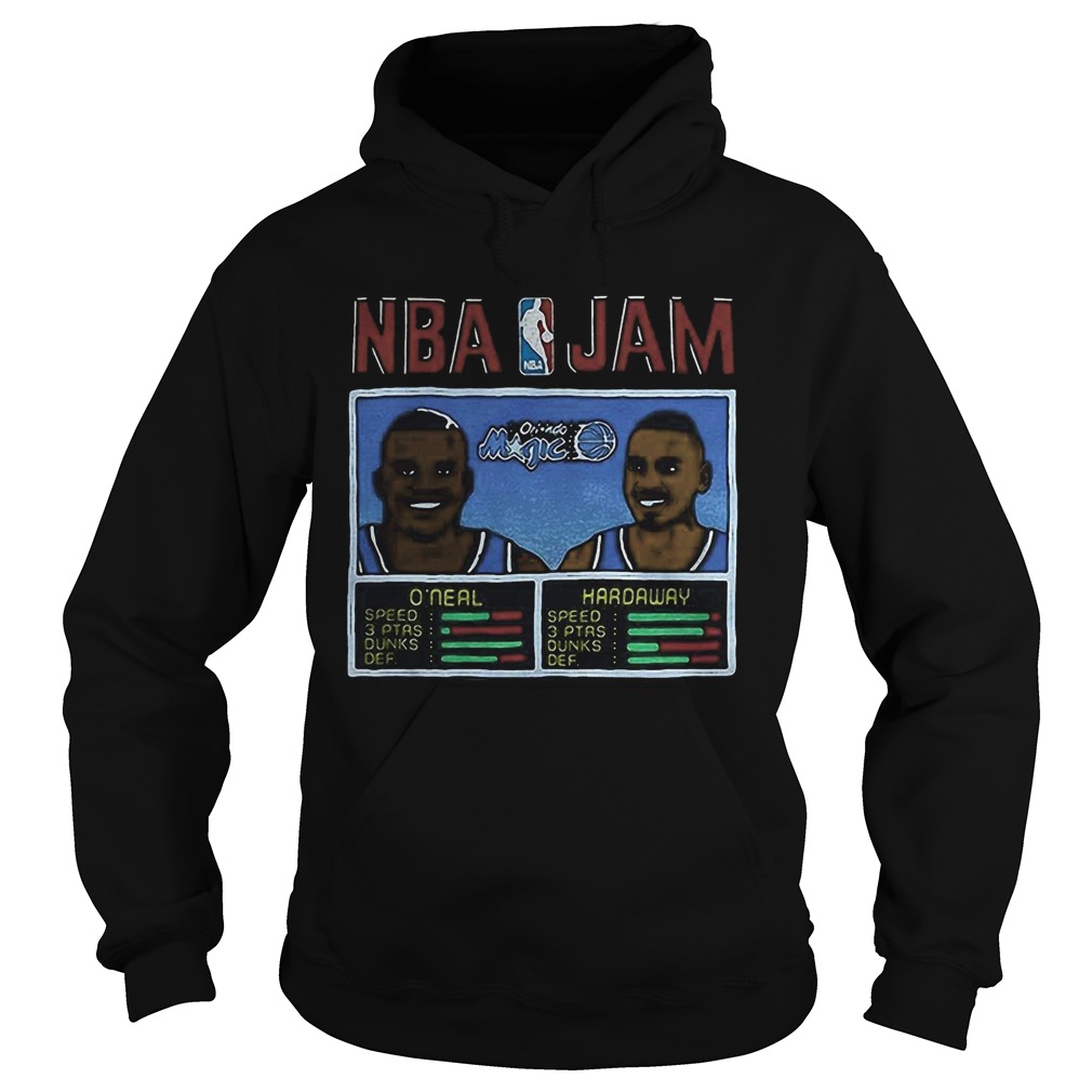 Nba Jam Orlando Magic Oneal Hardaway Hoodie
