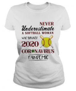 Never Underestimate A Softball Woman Who Survived 2020 Coronavirus Pandemic  Classic Ladies