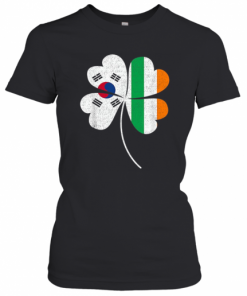 Nice Saint Patricks Day Irish Korean Shamrock Green Clover T-Shirt Classic Women's T-shirt