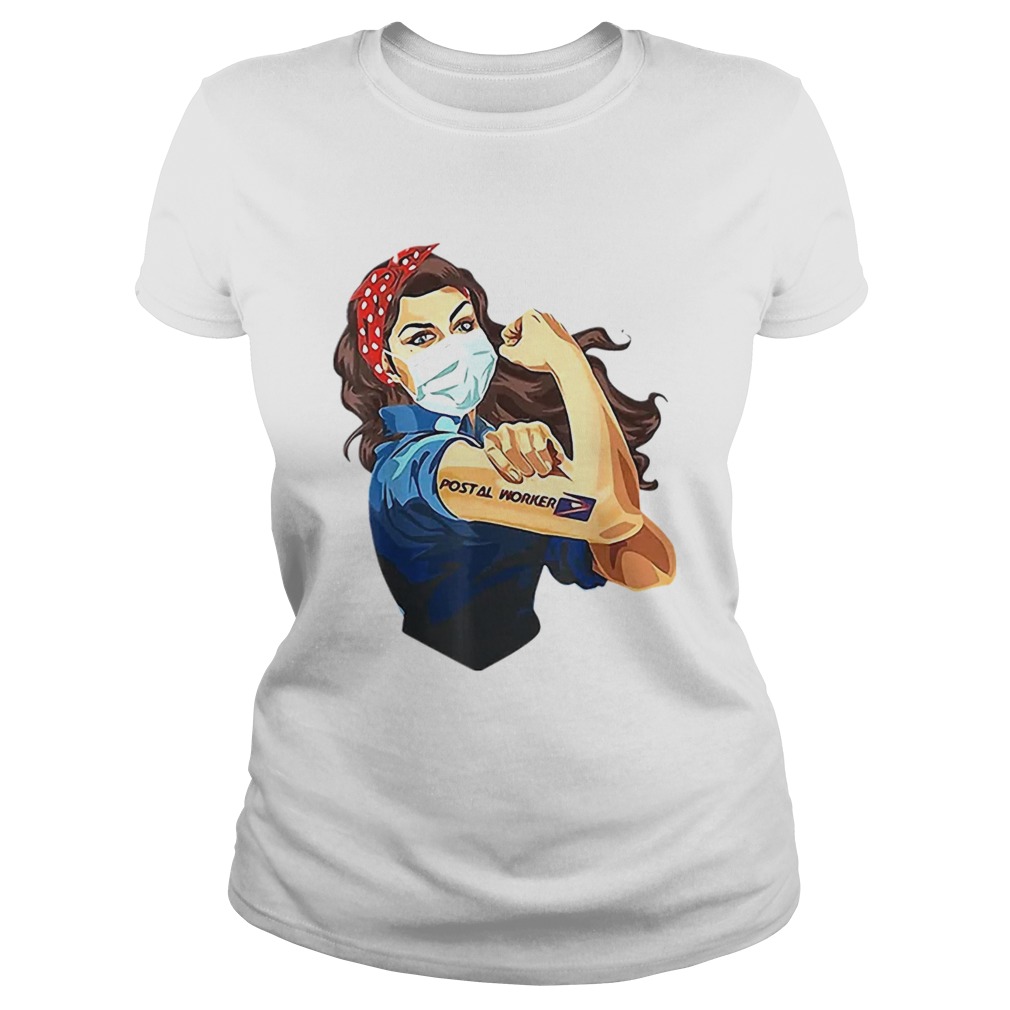 Nice Strong Girl Tattoos Postal Worker USPS Classic Ladies