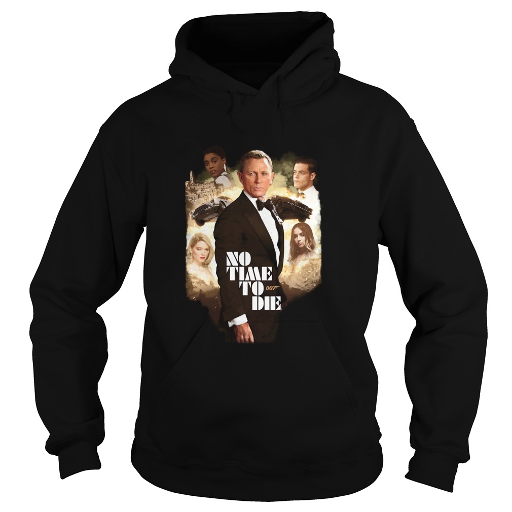 No Time Die 007 Characters Hoodie