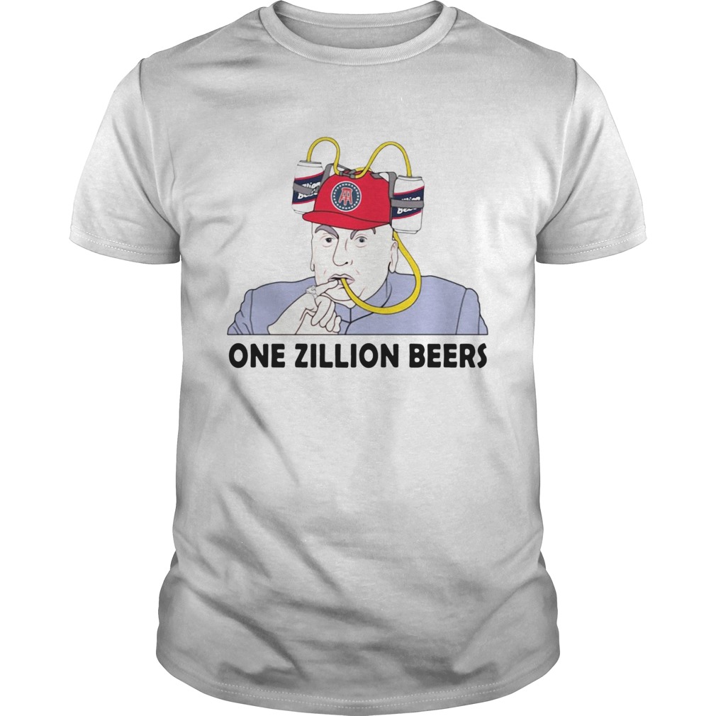 One Zillion Beers shirt