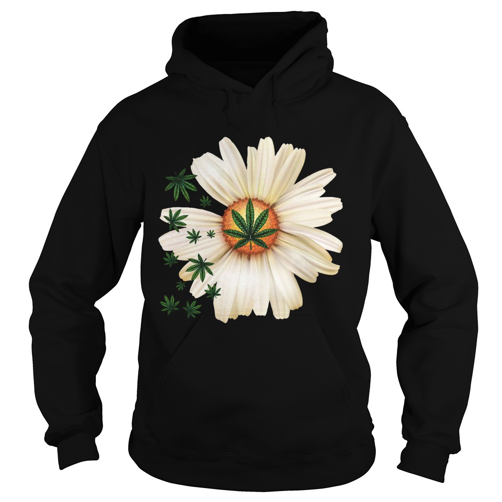 Osteospermum And Weed Hoodie