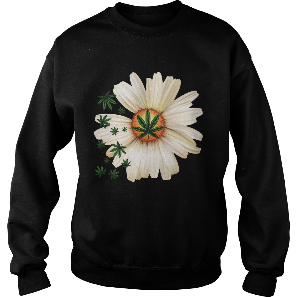 Osteospermum And Weed Sweatshirt