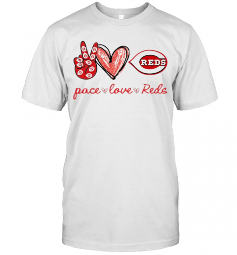 Pace Love Cincinnati Reds Jersey T-Shirt