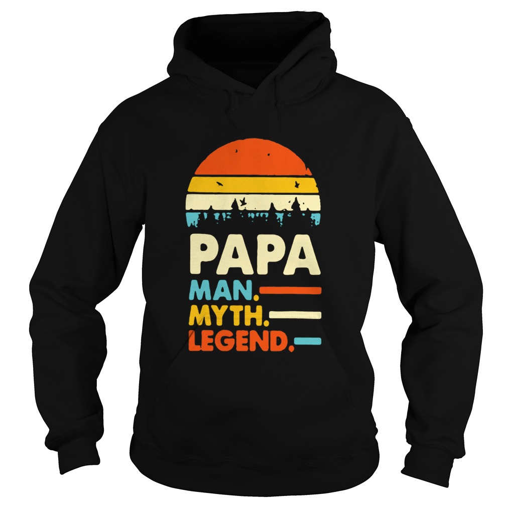 Papa man myth legend vintage Hoodie