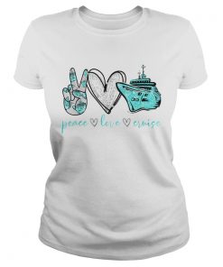 Peace Love Cure Cruise  Classic Ladies