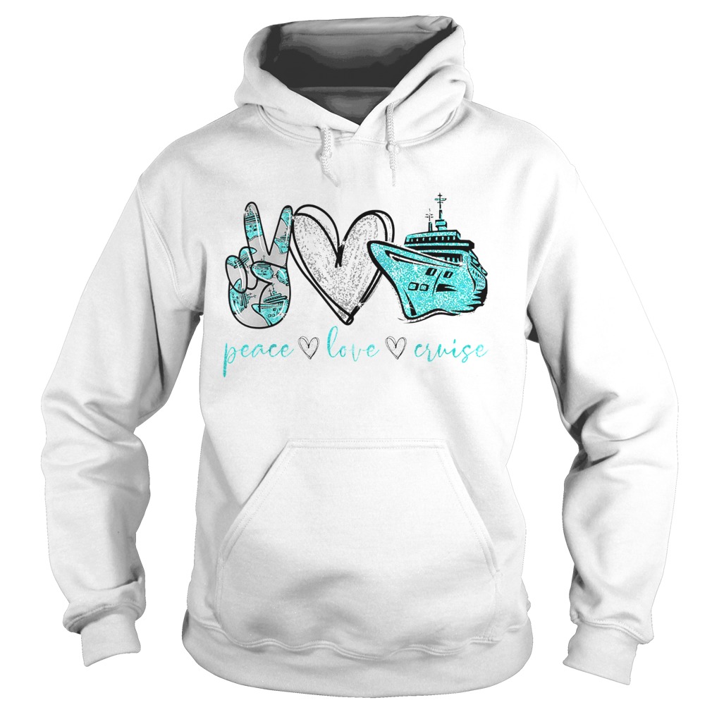 Peace Love Cure Cruise Hoodie