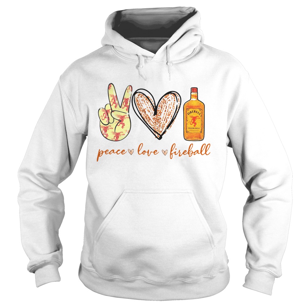 Peace Love Fireball Hoodie