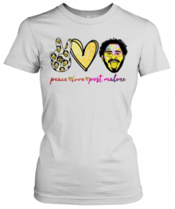 Peace Love Post Malone T-Shirt Classic Women's T-shirt