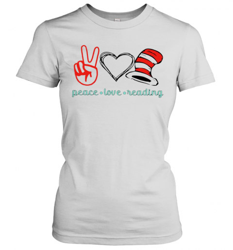Piece Love Reading T-Shirt Classic Women's T-shirt