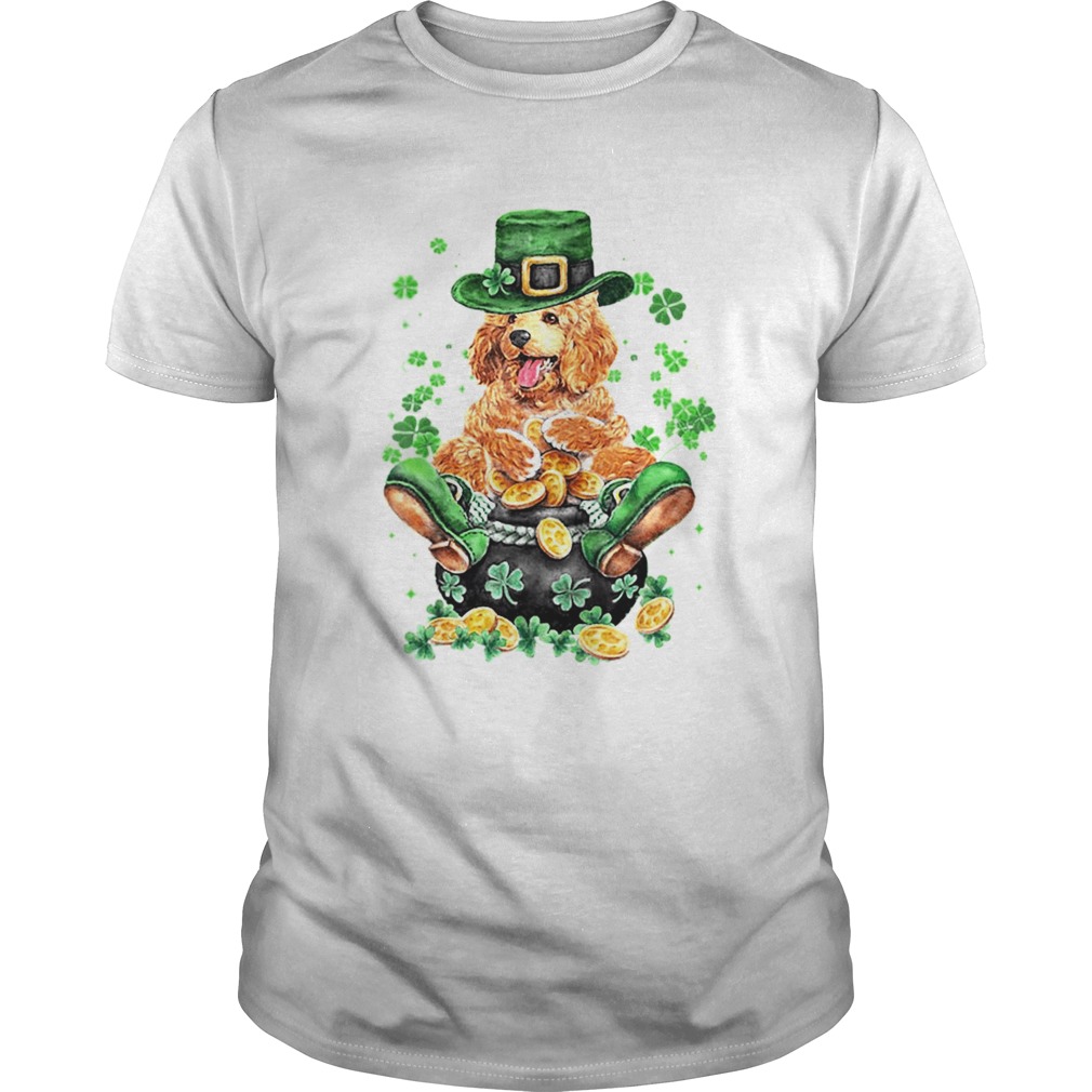 Poodle St Patricks Day Dog Lovers shirt