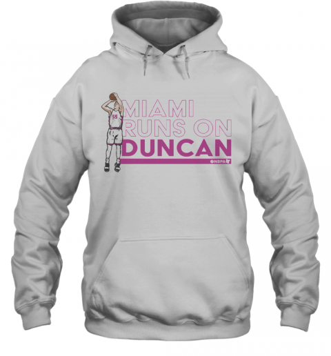 Robinson Miami Runs On Duncan T-Shirt Unisex Hoodie