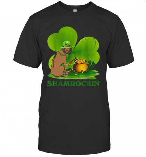 Shamrockin' Rhodesian Ridgeback St Patrick'S Day 2020 T-Shirt