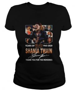Shania Twain With Come On Over Album 55th Years Of 19652020 Signature  Classic Ladies