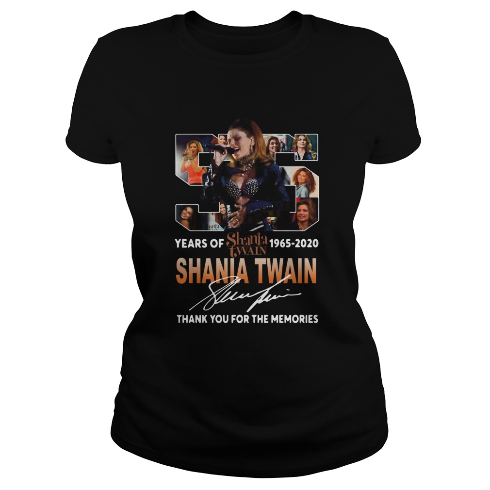 Shania Twain With Come On Over Album 55th Years Of 19652020 Signature Classic Ladies