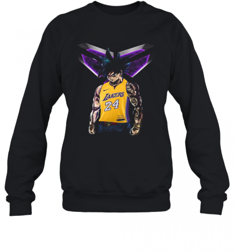 Songoku Black Mamba Kobe Bryant Signatures T-Shirt Unisex Sweatshirt