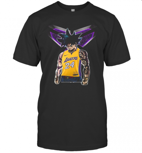 Songoku Ultra Instinct Kobe Bryant Lakers 24 T-Shirt