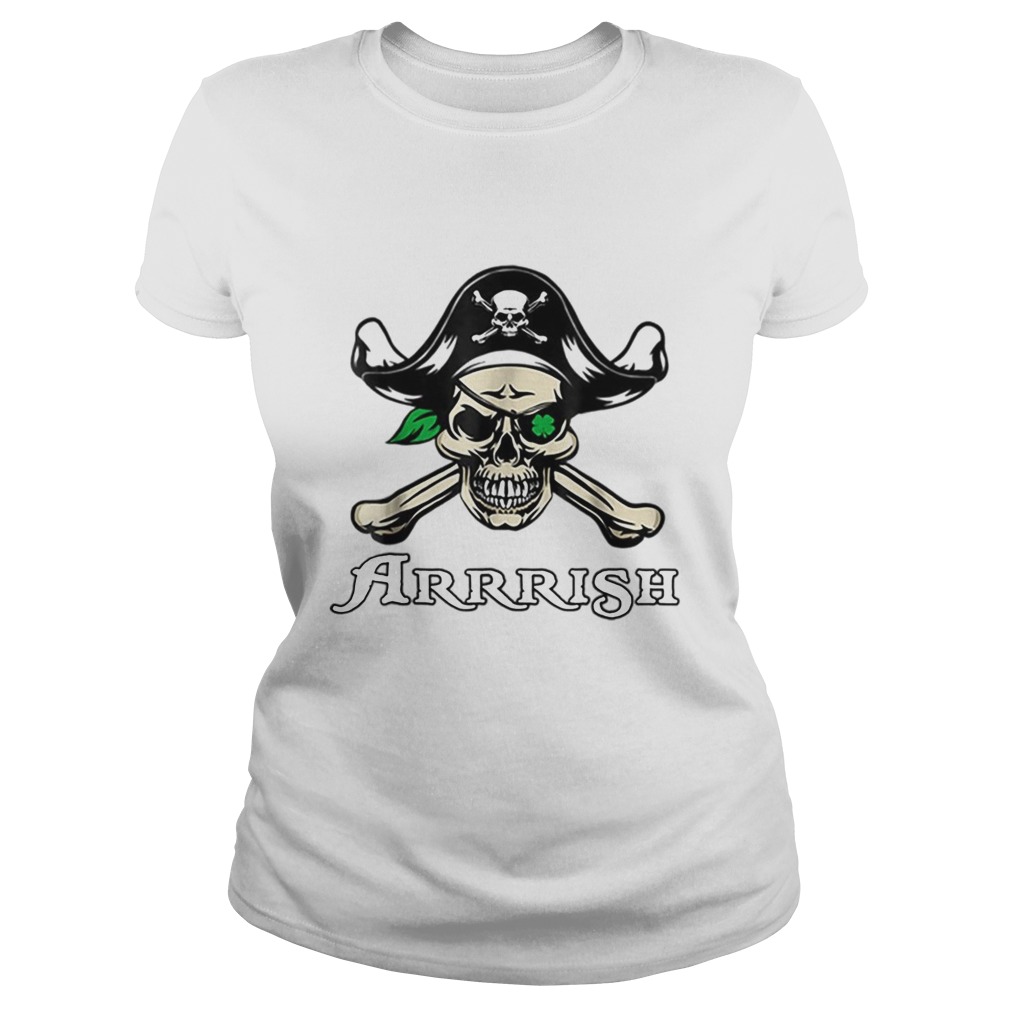 St Patricks Day Pirate Arrish Classic Ladies
