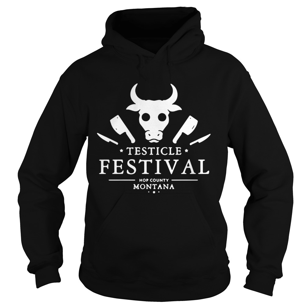 Testicle Festival Hop County Montana Hoodie