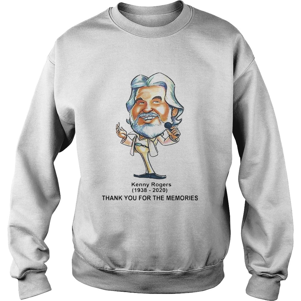 Thank You For The Memories Kenny Rogers Sweatshirt