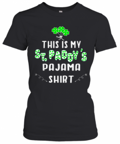 This Is My St. Patrick'S Day Pajama Shamrock T-Shirt Classic Women's T-shirt